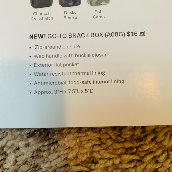 Thirty-One Go-To Snack Box - Picture 5 of 9
